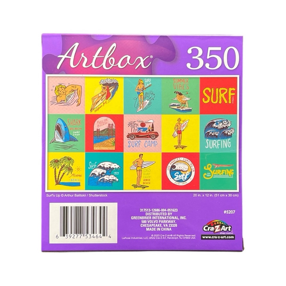 🧩 Artbox Surfs Up 350 PCS Puzzle - Picture 5 of 5